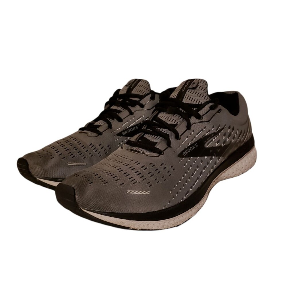 Brooks Ghost 13 1103481D040 Gray Running Shoes Men's Size 13 D